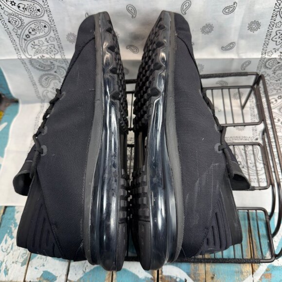 Nike Mens Air Max Flair SE AA4084-001 Black Running Shoes Sneakers Size 10.5 - Picture 7 of 10